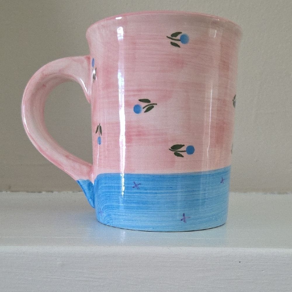 Floral Hand-Painted Mug - Picture 2 of 7